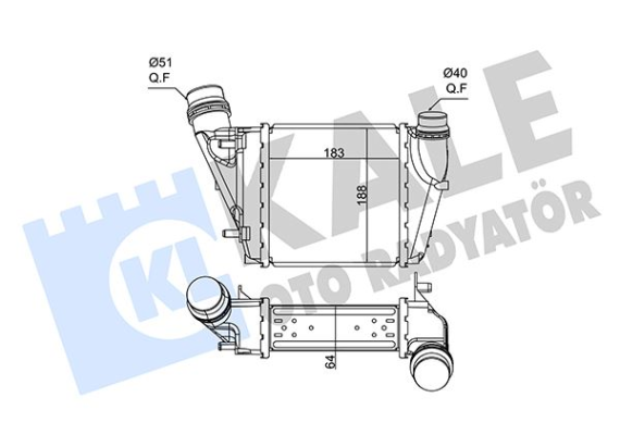 İNTERCOOLER TWINGO II 1.5 DCI 07