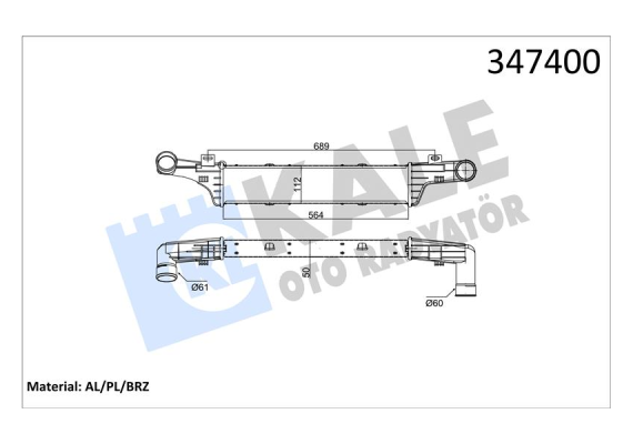 TURBOSARJ RADYATORU MERCEDES E-CLASS W210 S210
