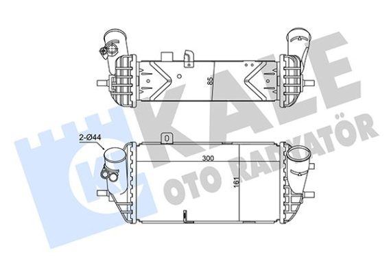 İNTERCOOLER AL/PL/BRZ İ20-İ30-KIA CEE D-PRO CEE D-RIO III