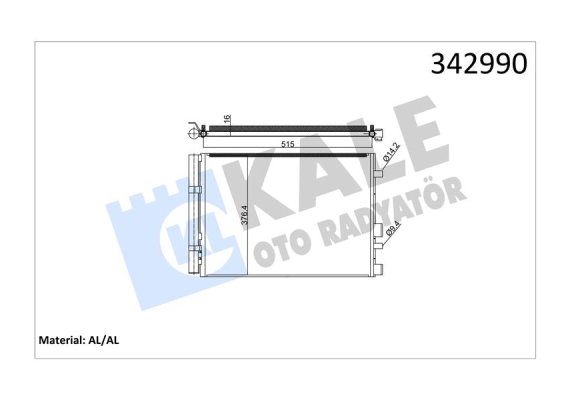 KLİMA KONDENSERİ HYUNDAI İ20 AL-AL