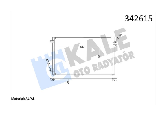 KLIMA RADYATORU AJ-V6 FB AJ-V8 AJ8FT S-TYPE II X200 1999 2007