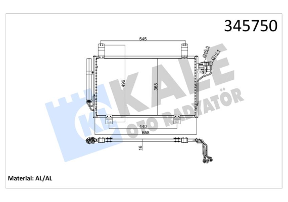 KONDENSER AL/AL CX-5