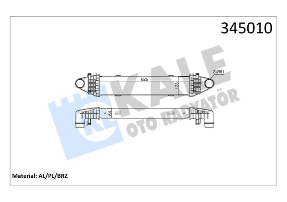 TURBOSARJ RADYATORU MERCEDES W204 S204 C204 W212 C207 R172