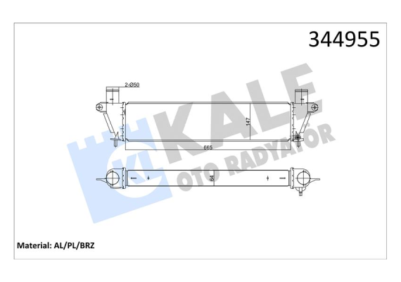 İNTERCOOLER AL/PL/BRZ D-MAX