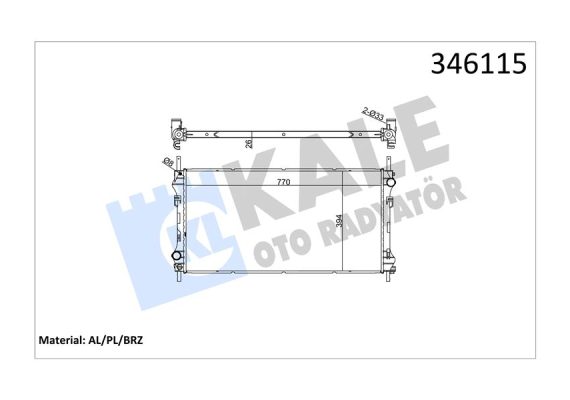 MOTOR SU RADYATORU AC TRANSIT V184 2.4TDCI 115PS 120PS 125PS 01 06 KLIMALI