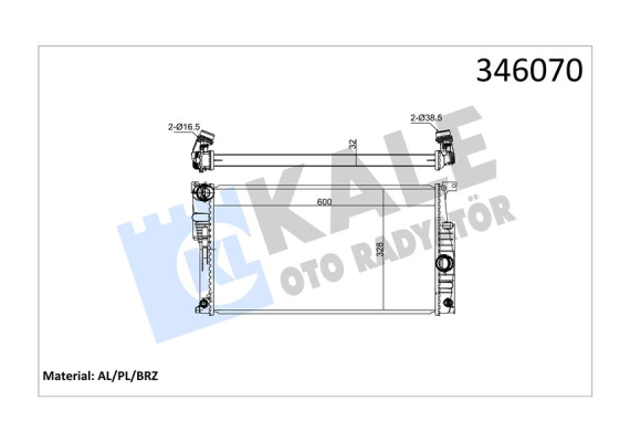 MOTOR SU RADYATORU BMW B38 N20 N26 N55 F20 F30 F32 F34 F36 F22 F80 F82