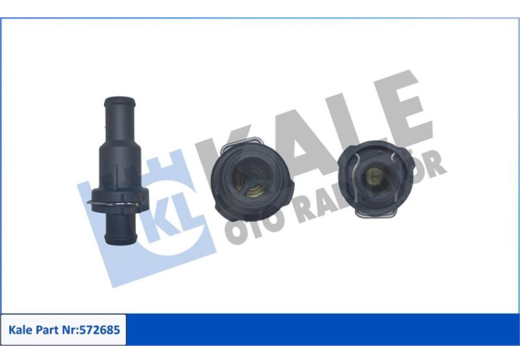TERMOSTAT FLANŞ 75 C AUDI A3-Q3-VW EOS-GOLF-JETTA-PASSAT-TIGUAN