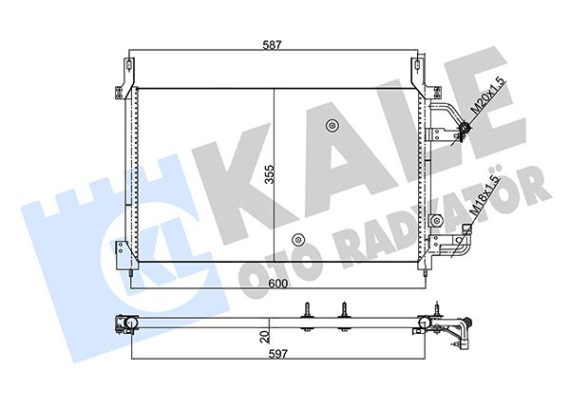 KONDENSER AL/PL/BRZ CIELO-ESPERO-RACER