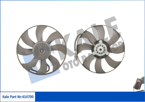FAN MOTORU DAVLUMBAZLI POLO 05-09 -CORDOBA-IBIZA 02-09 -FABIA 03-08 1.4TDI 250-60W 394mm