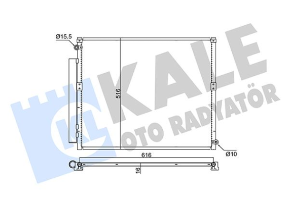 KONDENSER AL/PL/BRZ LAND CRUISER