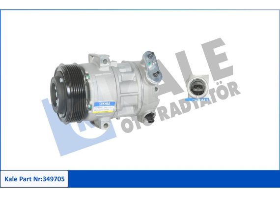 KLİMA KOMPRESÖRÜ CORSA D 1.3 CDTI-1.7 CDTI 06 AGILA 1.3 CDTI 08 MERIVA 1.3 CDTI 03-09 5SL12C