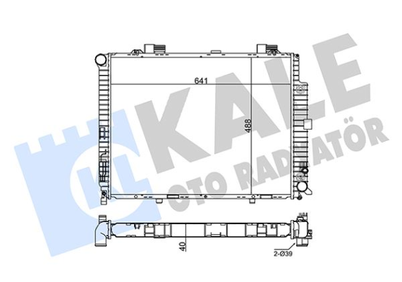 MOTOR SU RADYATORU MERCEDES E-CLASS OM606 S210 E 300 T Turbo-D 96 99