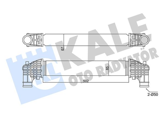 İNTERCOOLER GALAXY-SEAT ALHABRA-VOLKSWAGEN SHARAN 1.9 TDI 95