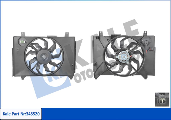 FAN MOTORU DAVLUMBAZLI HYUNDAI ACCENT ERA