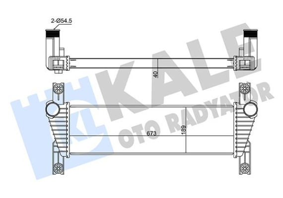 TURBO RADYATORU FORD RANGER 2.2 TDCI AT MT KLIMALI KLIMASIZ 11
