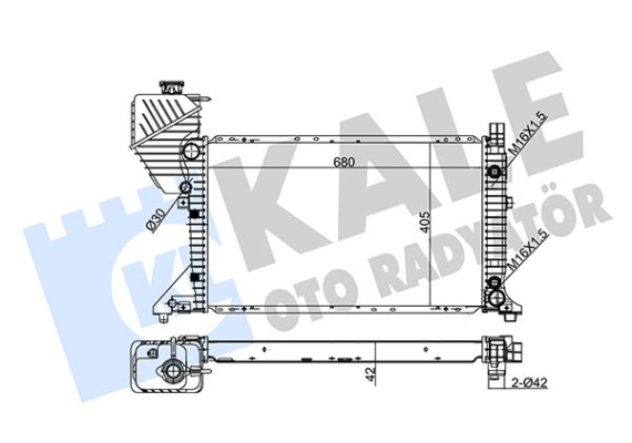 MOTOR SU RADYATORU MERCEDES SPRINTER B901 B904 96 06 OTOMATIK