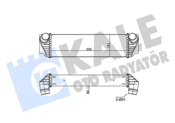 TURBO RADYATORU BMW B47 N47 N57 F10 F11 F12 F01 F02 F03 F04