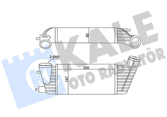 İNTERCOOLER AL/PL/BRZ C8-JUMPY-SCUDO-ULYSSE-LANCIA PHEDRA-807-EXPERT