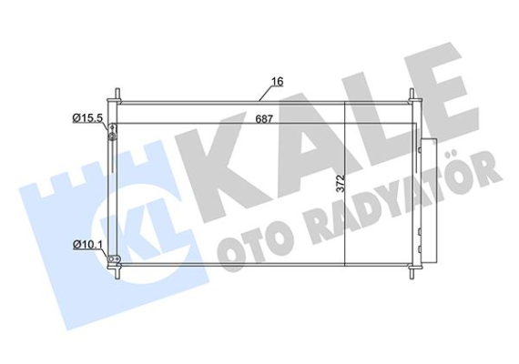 KONDENSER AL/PL/BRZ CIVIC IX
