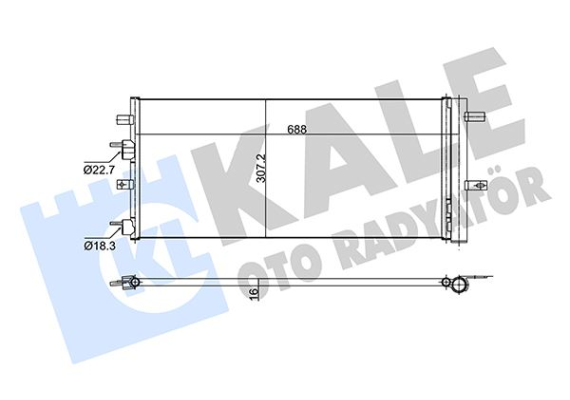 KLIMA RADYATORU KONDANSER MONDEO 14 1.0-1.5 ECOBOOST 1.5 TDCI 2.0 TDCI
