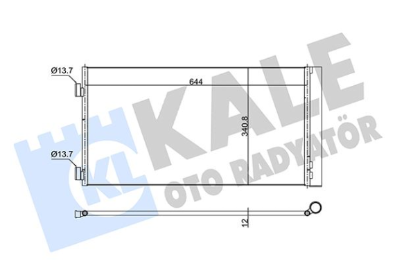 KONDENSER AL/AL MINI ONE-COOPER-COOPER S-JOHN COOPER WORKS-COUNTRYMAN-CLUBMAN-CLUBVAN-PACEMAN