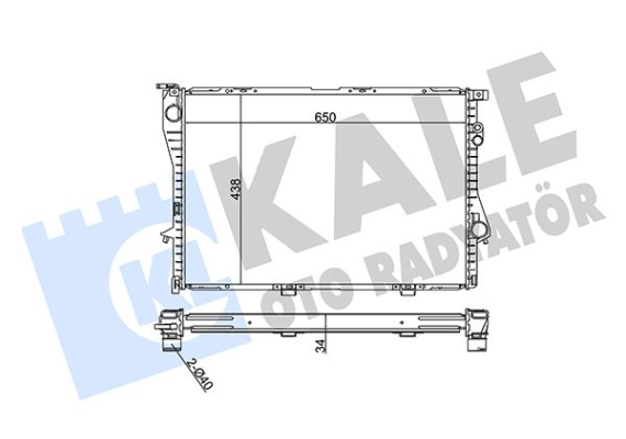 MOTOR SU RADYATORU BMW M51 D25 E38 96 01 E39 96 03