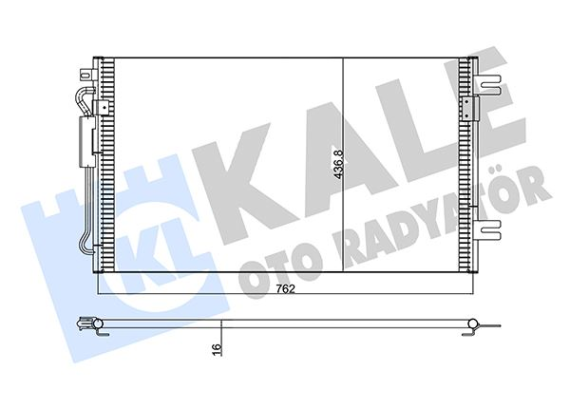 KONDENSER VOYAGER IV 2.8 CRDI 04