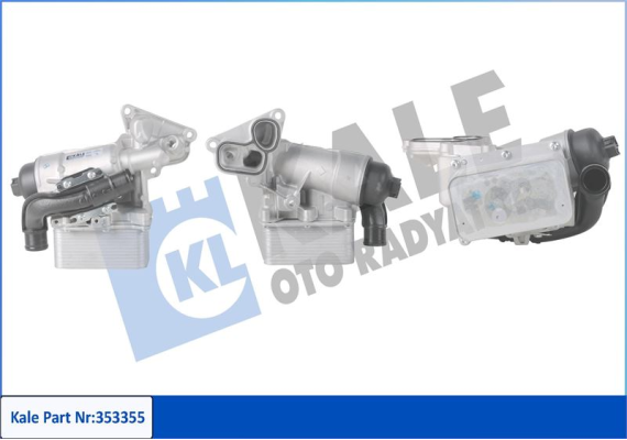 YAĞ SOĞUTUCUSU KOMPLE KÜTÜKSÜZ MASTER MOVANO III 2.3 DCİ CDTI 10 TRAFIC VİVARO II 2.0 DCİ CDTI