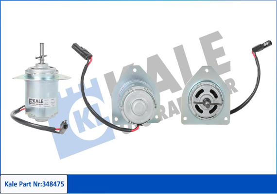 FAN MOTORU TEK MOTOR R9-11-R19 BENZ. KABLOLU