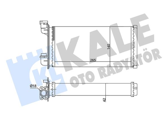 KALORIFER RADYATORU BMW E30 83 94