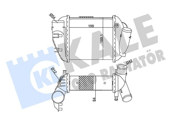 İNTERCOOLER A4 2.5 TDI 03