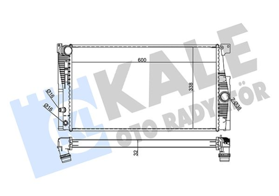 MOTOR SU RADYATORU BMW F10 F11 N20