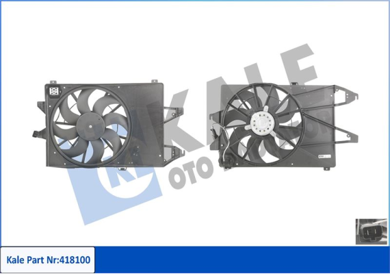 FAN MOTORU MONDEO II MONDEO III 1.6 1.8 2.0 2.0TDCI 96 07 KLIMALI