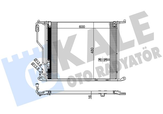 KLIMA RADYATORU MERCEDES W220 C215 R230