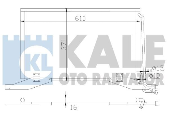 KLIMA RADYATORU MERCEDES E-CLASS W210 S210