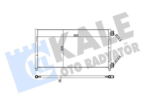 KLİMA RADYATÖRÜ KONDENSER FIAT DOBLO 01 IDEA 04 PUNTO 03 LANCIA YPSILON 06 11 1.2 1.3JTD 1.4 1.9JTD