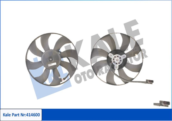 FAN MOTORU DAVLUMBAZLI SEAT CORDOBA-IBIZA-SKODA FABIA-POLO 130-60W-394mm 2001-2009
