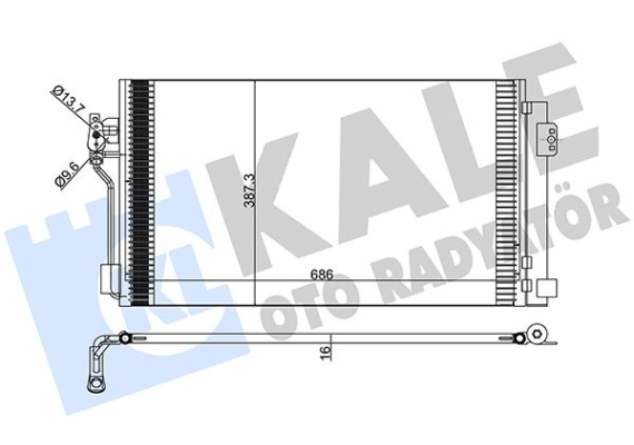 KLIMA RADYATORU MERCEDES VITO W639 03