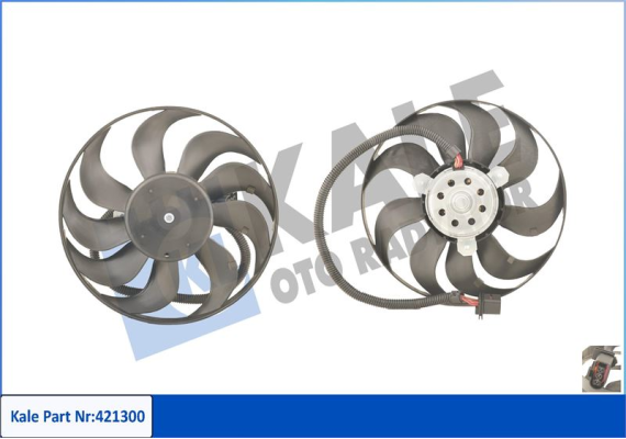 FAN MOTORU PERVANELİ AUDI A3-TT-SEAT CORDOBA-IBIZA IV-V-LEON-TOLEDO II-SKODA FABIA 220-60W-290mm DAVLUMBAZ YOK