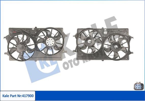 FAN MOTORU KOMPLE AC CIFTLI 1.6 ZETEC 16V FOCUS BM 98 04