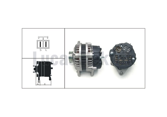 ALTERNATOR 12V 90A HYUNDAI 1.5I.ACCENT 1.3.1.3I.