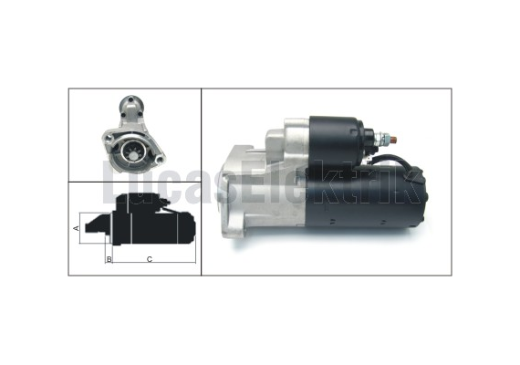 MARS MOTORU 12V / 1.8KW / 9DIS AUDI A4 1.9TDI VW PASSAT