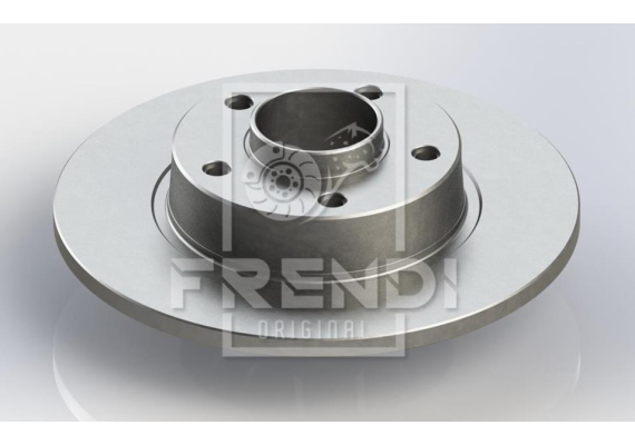 ARKA FREN AYNASI RENAULT TRAFIC II 01 06 OPEL VİVARO 01 06 280x12x5DELİK