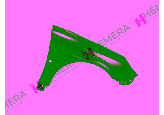 ÇAMURLUK ÖN SAĞ SAC SİNYAL DELİKLİ OPEL VECTRA C 2002-2008