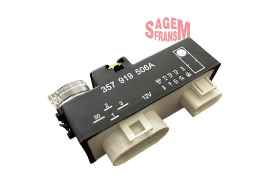 FAN KONTROL ROLESİ CADDY II 1.9D-GOLF III 1.6-1.8-2.0-POLO 1.6 KLİMASIZ