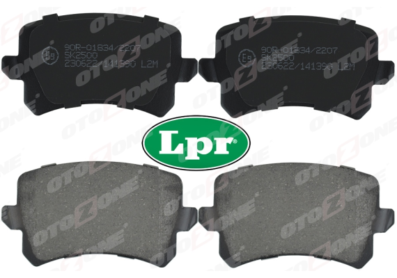 ARKA BALATA CADDY-TIGUAN-PASSAT-A6-Q3 11 GDB1763 WVA 24483 105.5X56.4X17 MM