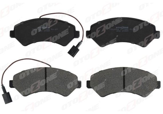 ÖN FREN BALATASI BOXER-DUCATO-JUMPER 06 16 FİŞLİ