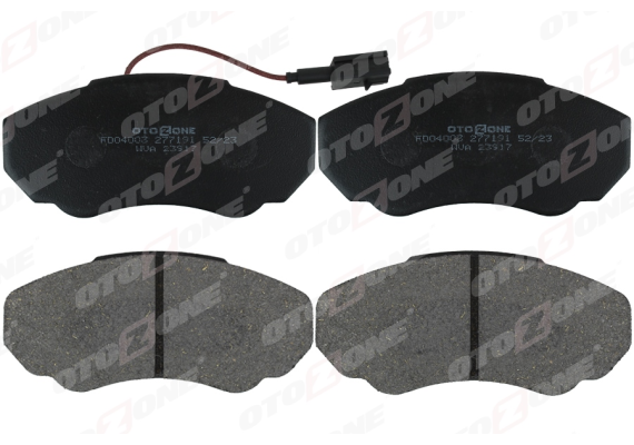 ÖN BALATA FİŞLİ DUCATO 02-06 BOXER 02-06 JUMPER 02-06 K.Ç TİP 1400 KG GDB1517