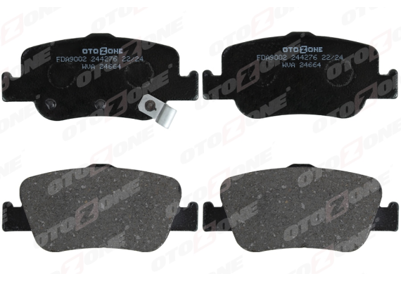 ARKA FREN BALATA TOYOTA AURIS. COROLLA 1.33L 1.6L 1NR-FE 1ZR-FAE NRE180 ZRE181 ZRE185 12- 1.4L 1ND-FTV D-4D NDE150 NDE180 07