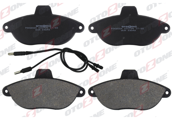 ÖN BALATA FİŞLİ EXPERT 96 SCUDO 96 JUMPY 1.9TD 95 P806 GDB1216